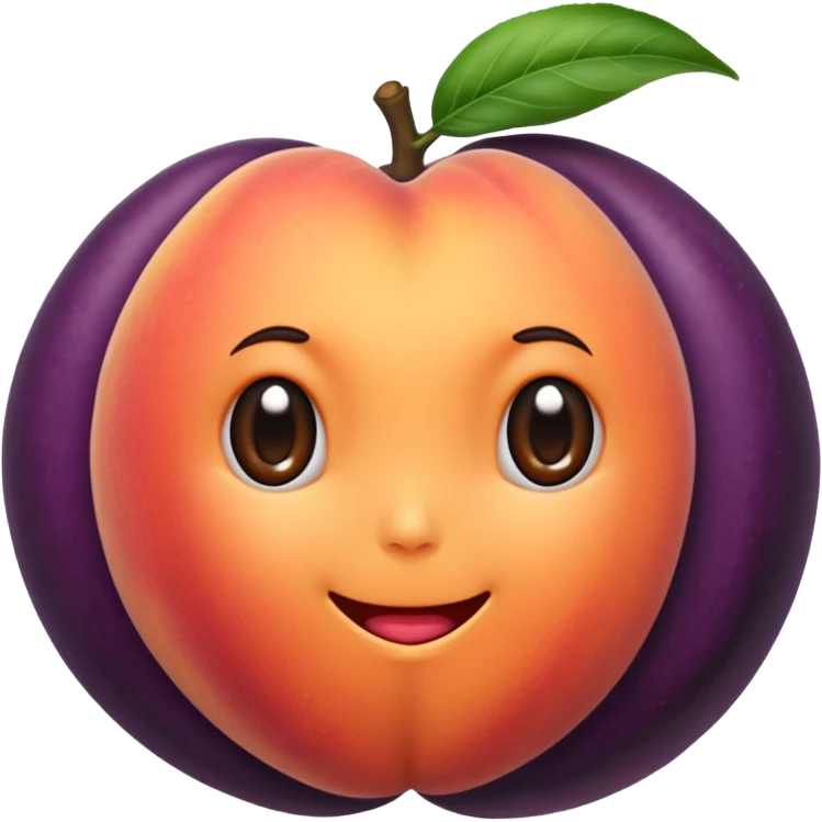 Tak a peach and stick an aubergine half way up into the crack of the peach emoji