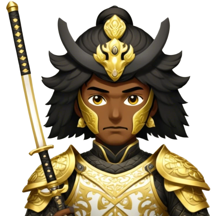 Golden Samurai emoji