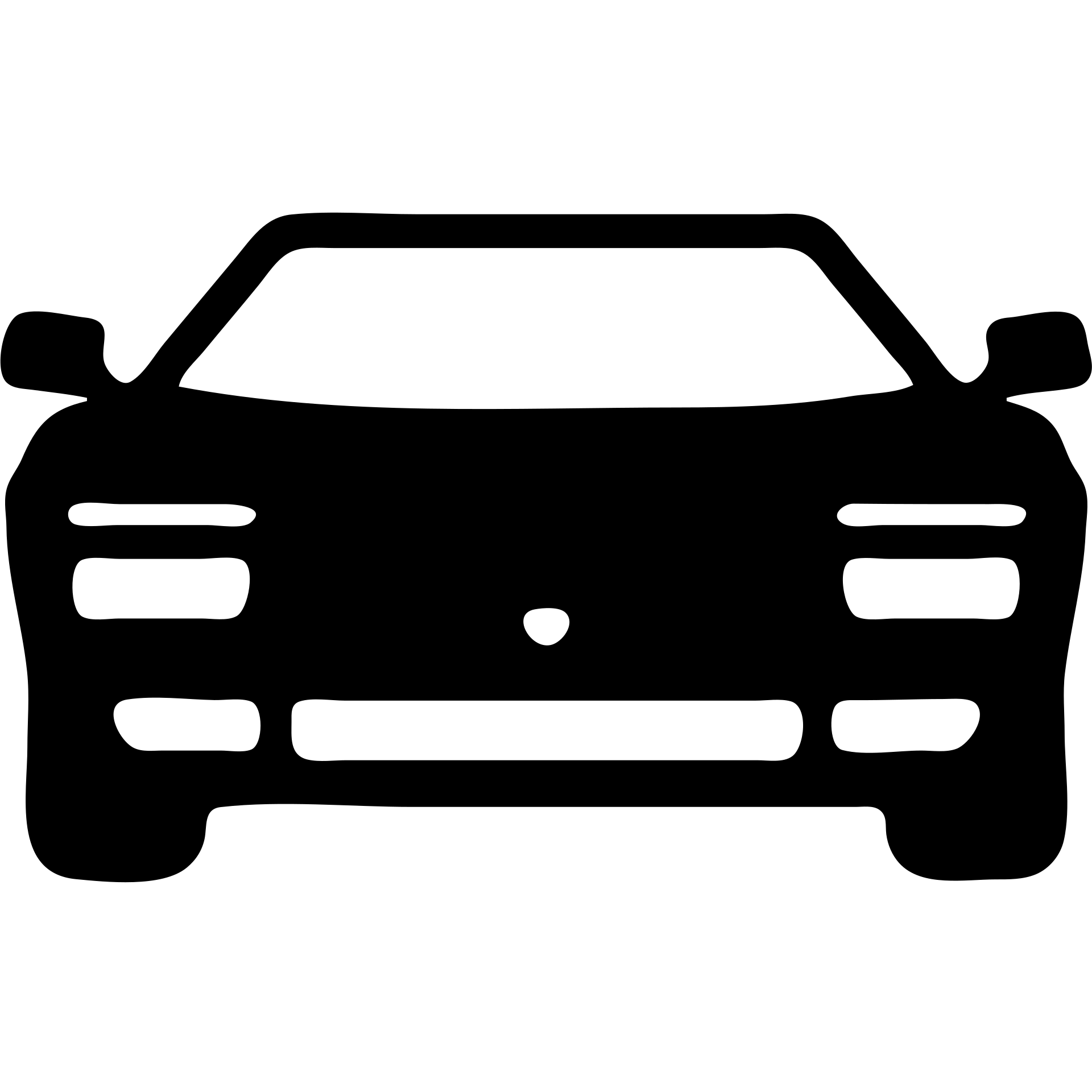Lemborghini Countach front view emoji