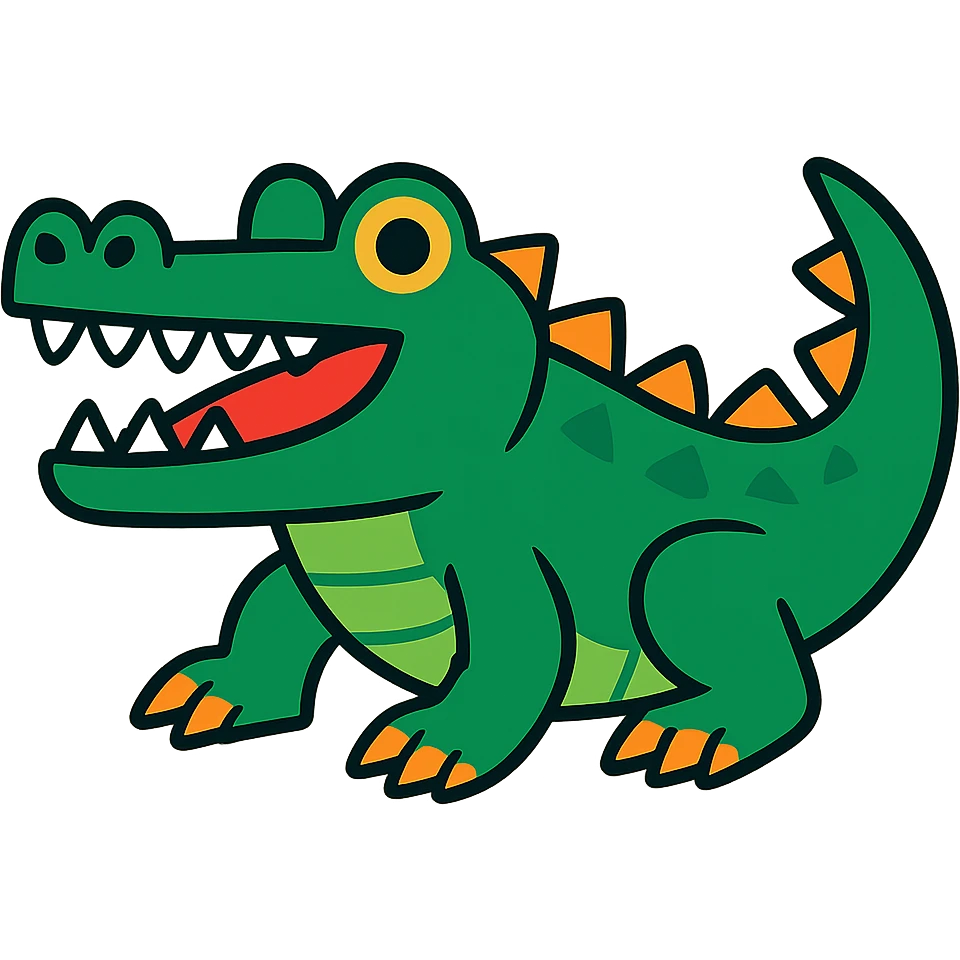 crocodile emoji