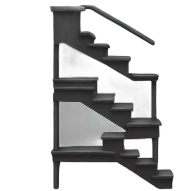 3 BLACK STEPS emoji