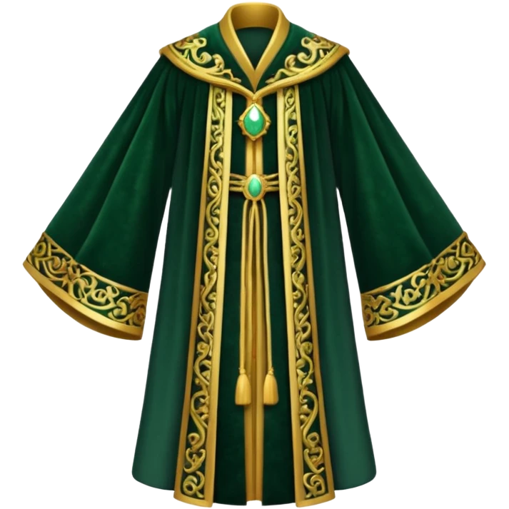 dark green Royal Robes emoji