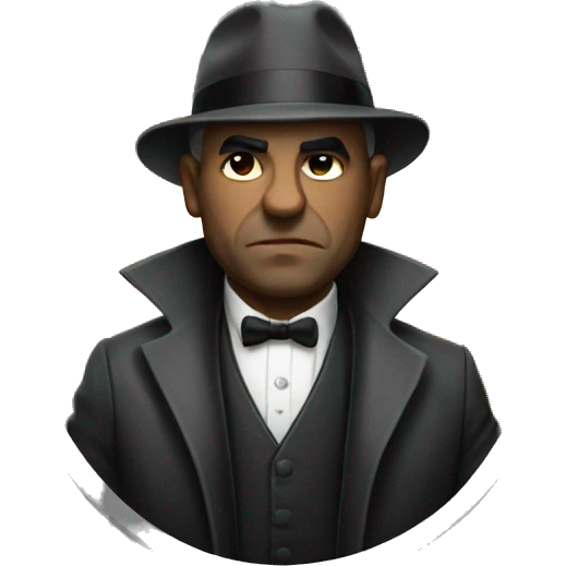 mafia boss new year emoji