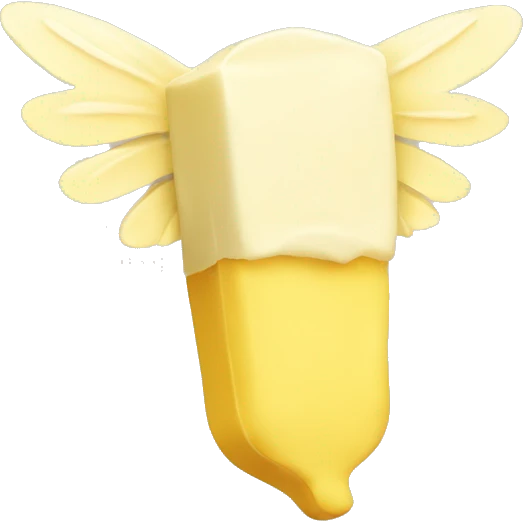 butter with yellow wings emoji