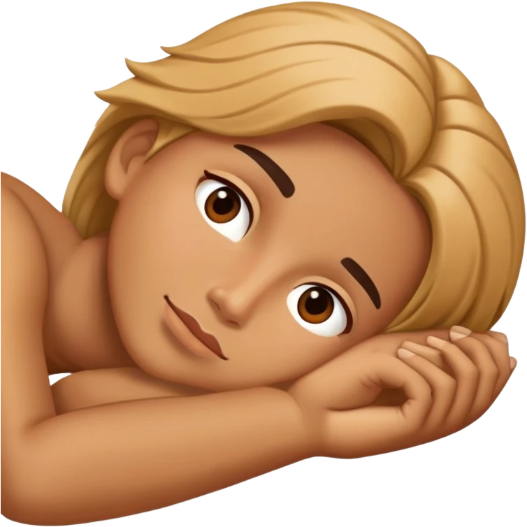 Person laying down emoji