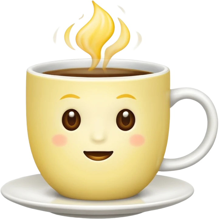 Pale lemon coffe  emoji