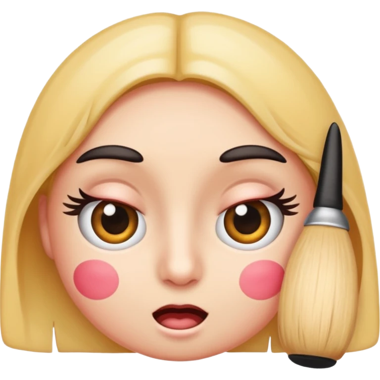 Emoji batting eyelashes  emoji