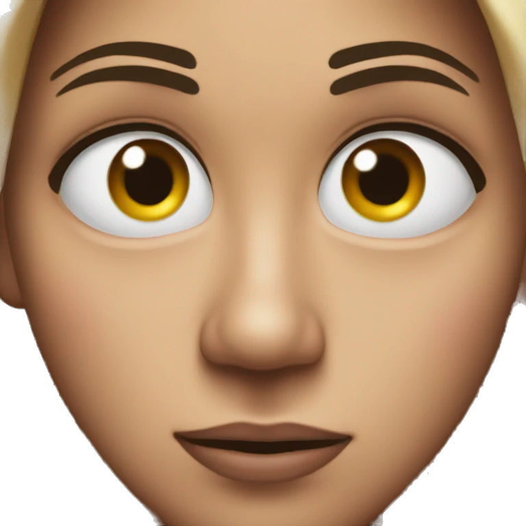 bombastic side eye face emoji