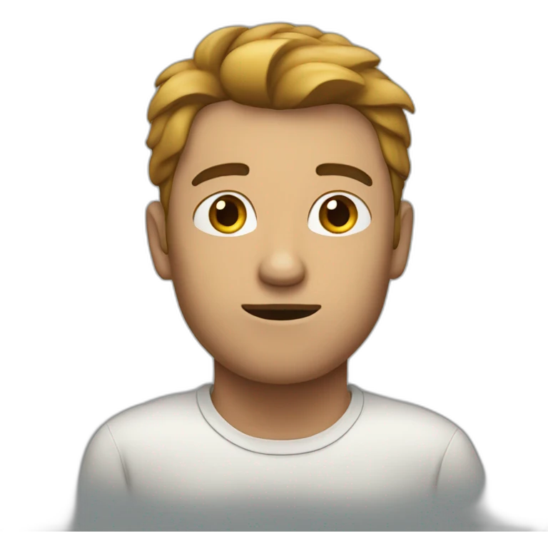 Man noding emoji