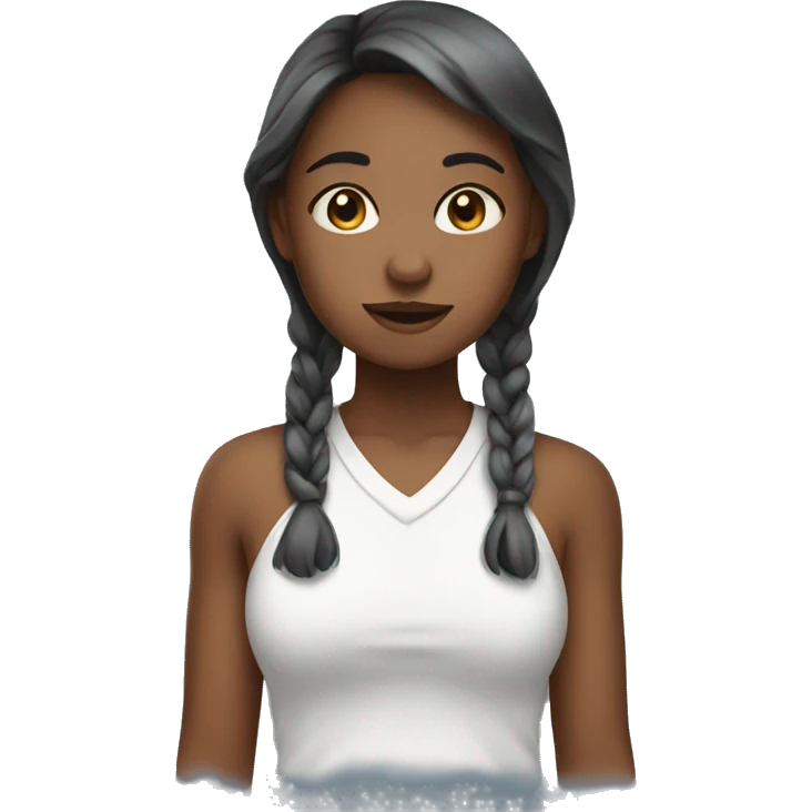 Clean girl heart emoji