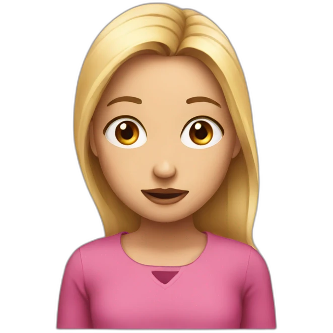 jealous girl emoji