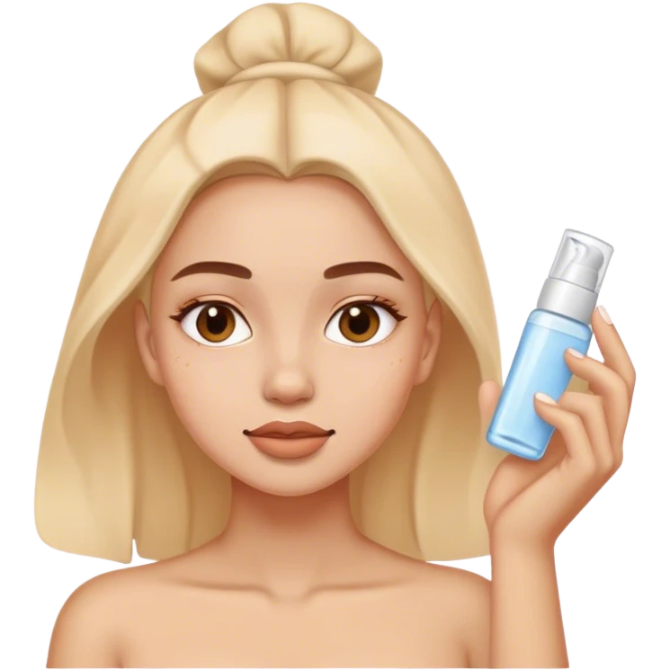 skin care girl emoji