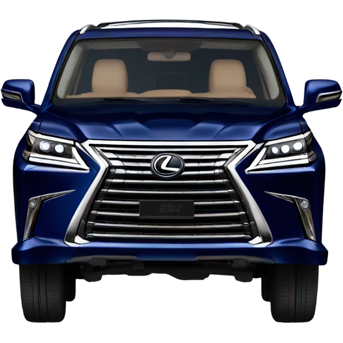 Lexus lx 2023 dark blue  emoji