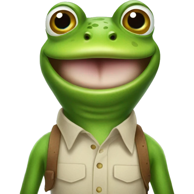 frog howdy emoji