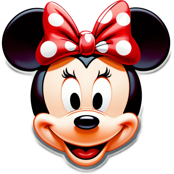 Minnie Mouse emoji