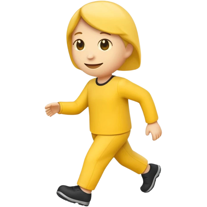 walking emoji but no legs emoji