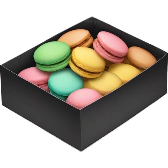 macaroons in box emoji