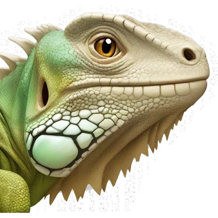 Desert Iguana Head emoji