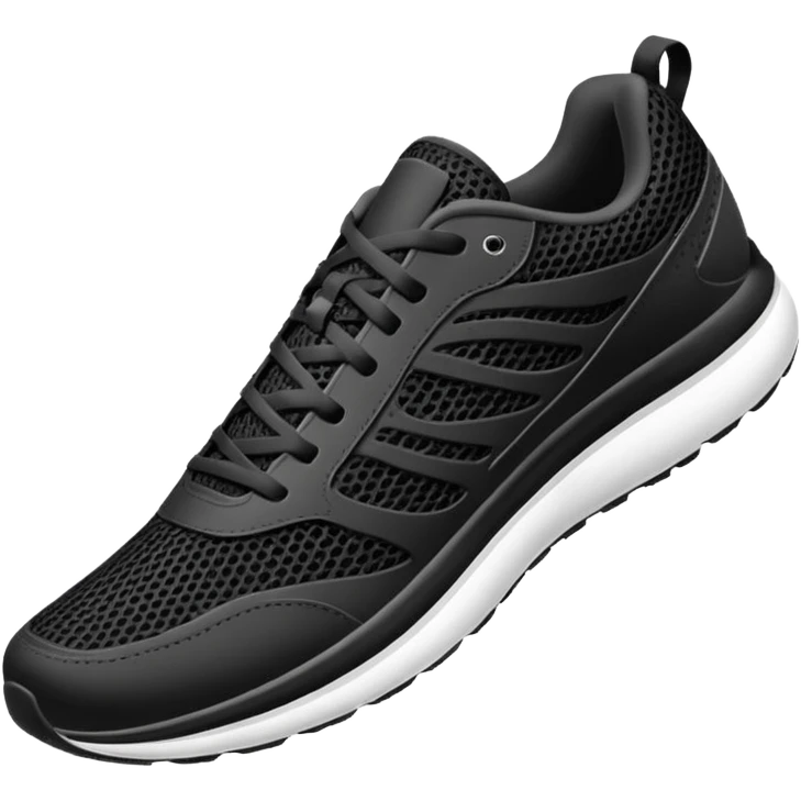 Black Running Shoe emoji