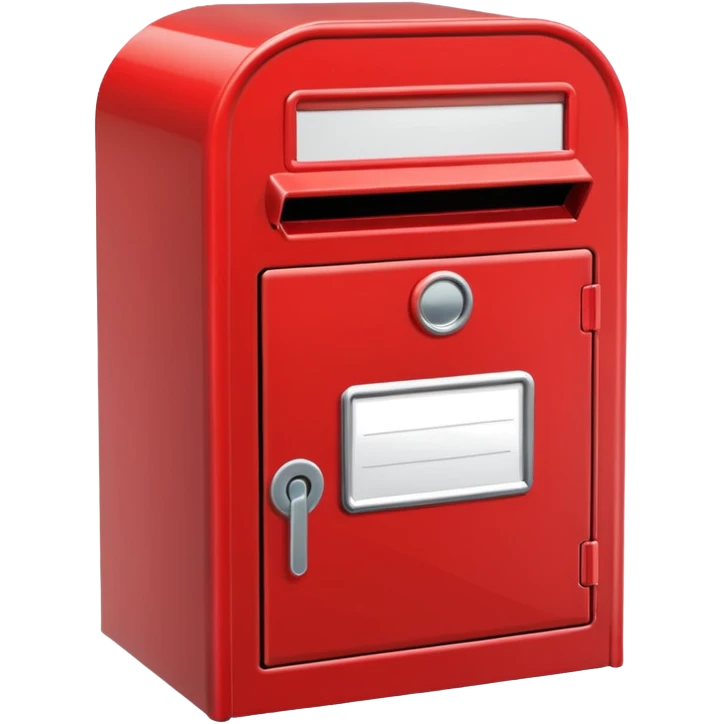 basic red postbox emoji