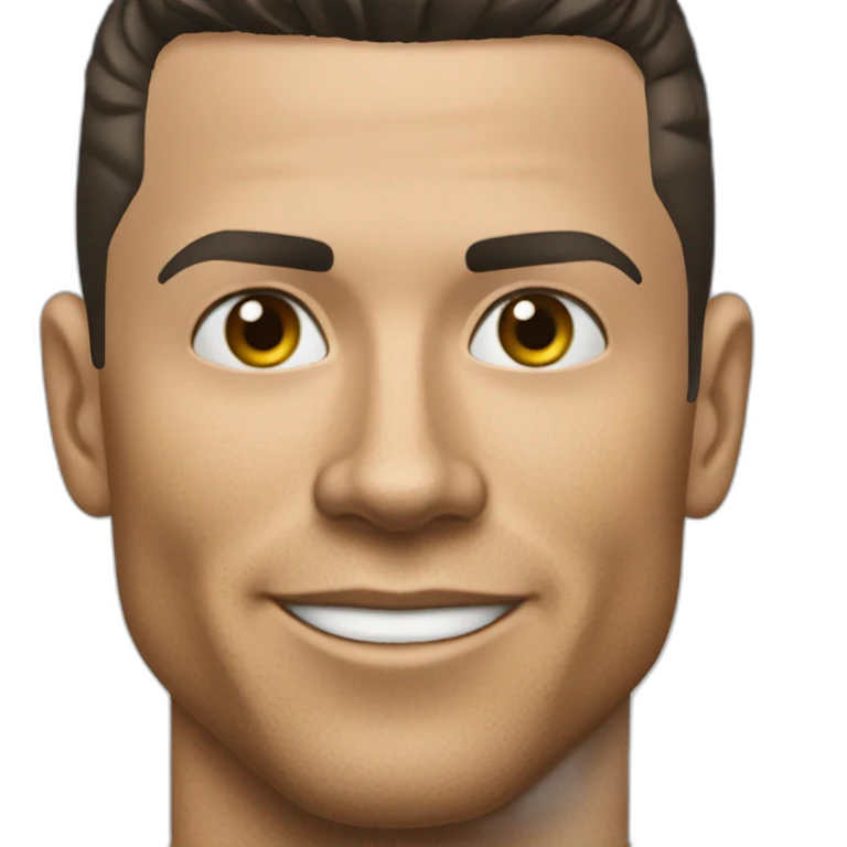 Cristiano ronaldo réaliste emoji