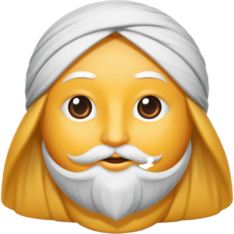 Bir baş örtülü mor kıyafetli  büyükanne emoji