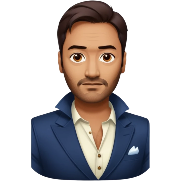 generate a pretty bratz ajay devgn emoji