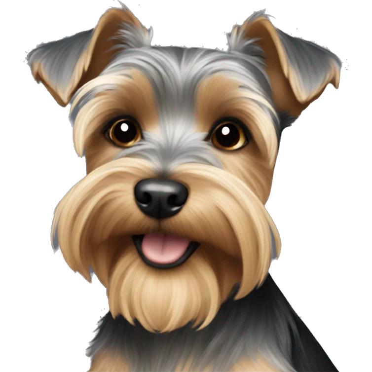 yorkie schnauzer emoji