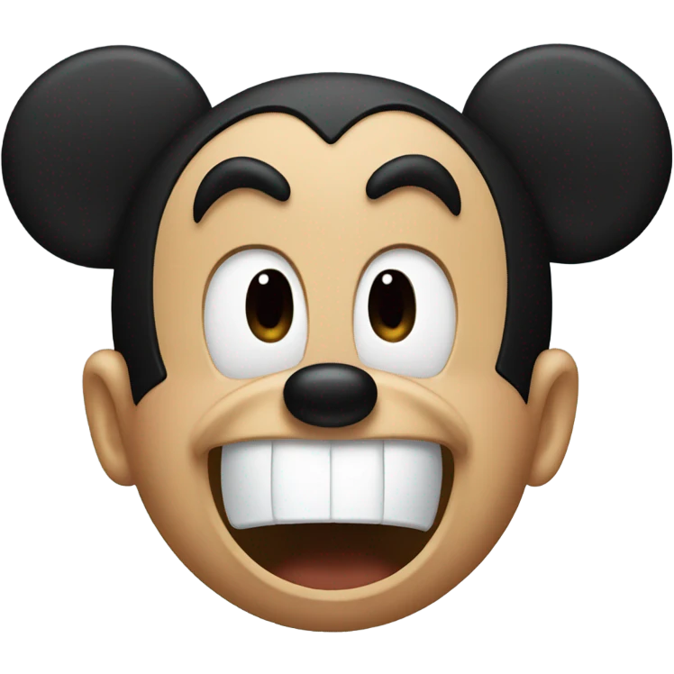 Angry Mickey Mouse  emoji