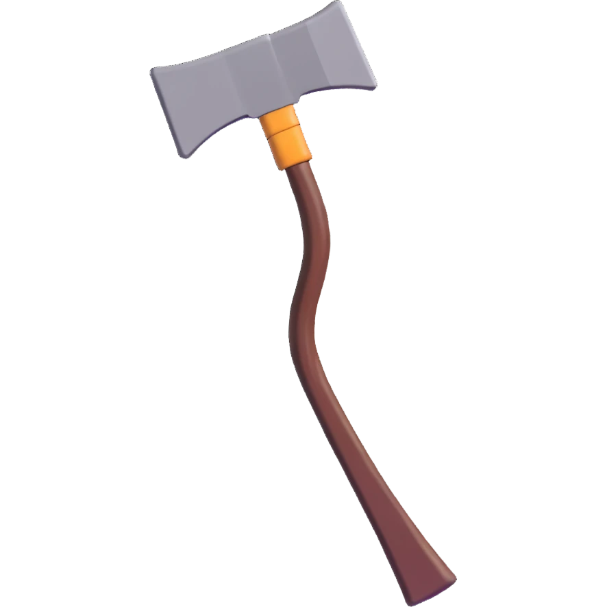 Minecraft pickaxe emoji