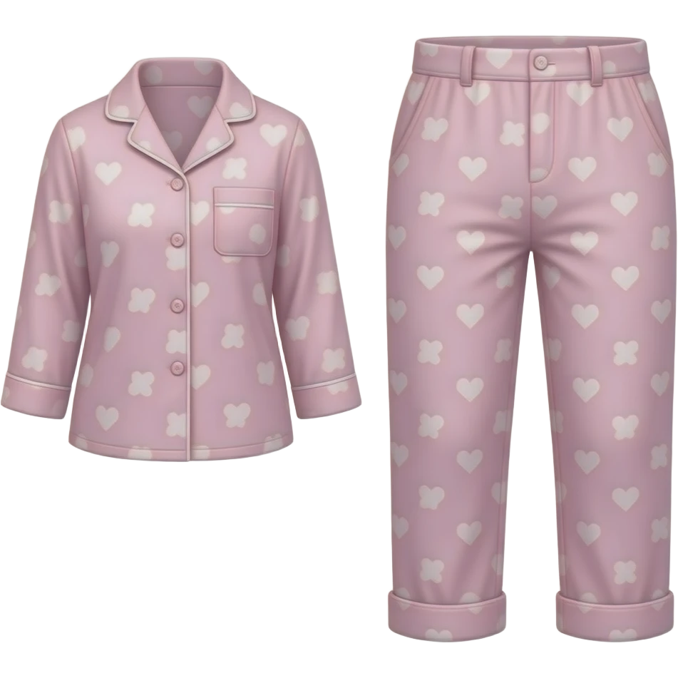 Girlys pijamas emoji