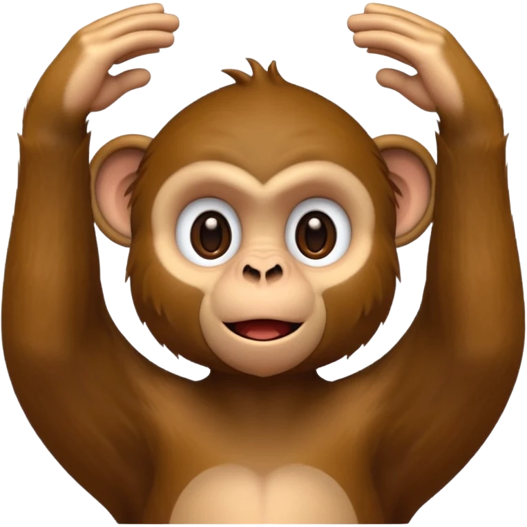monkey shrugging shoulders  emoji
