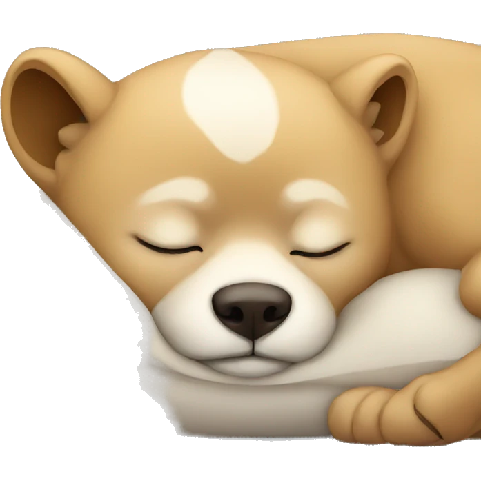 animal sleep emoji
