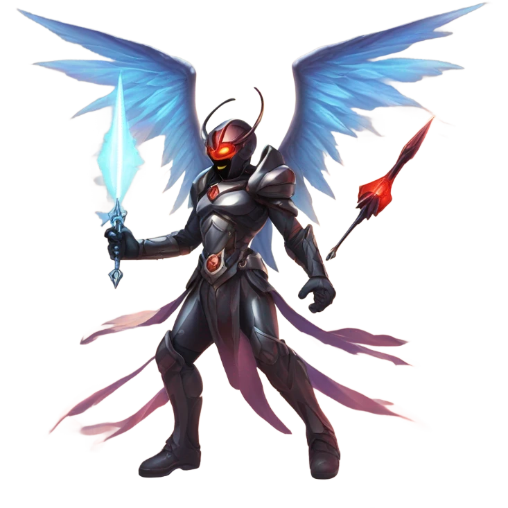gemini angel vs demon epic battle emoji