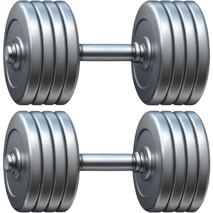 A dumbbell emoji