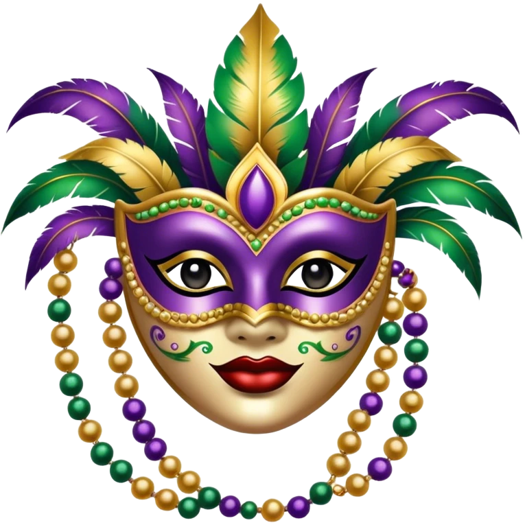Mardi Gras emoji
