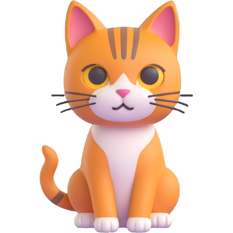 Cat 5 head 1 full size same cat emoji