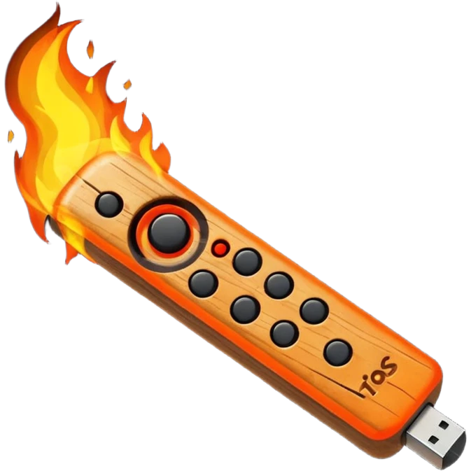 fire stick  emoji