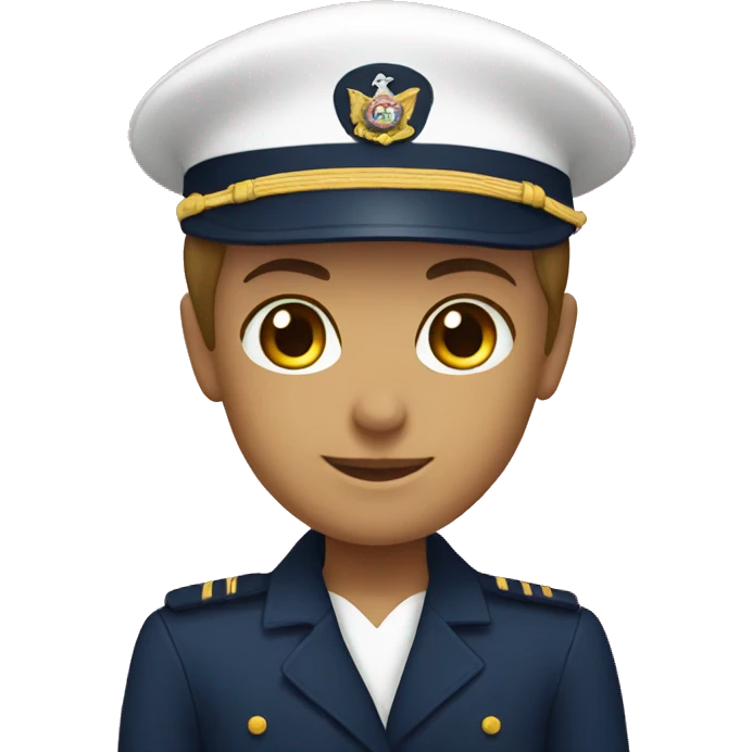 Navy and pink emoji