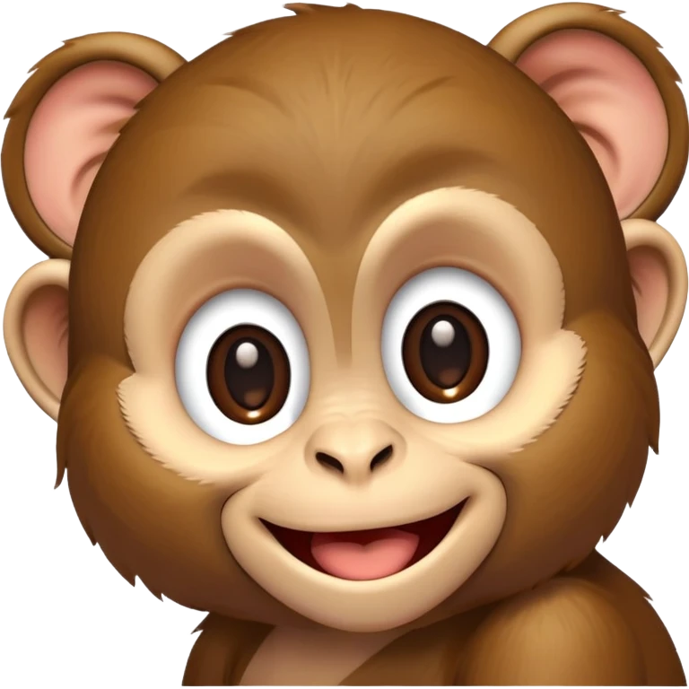 Cute monkeys emoji