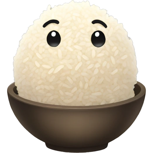 rice eating rice emoji