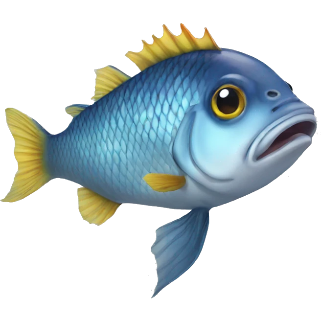 Dumb fish emoji