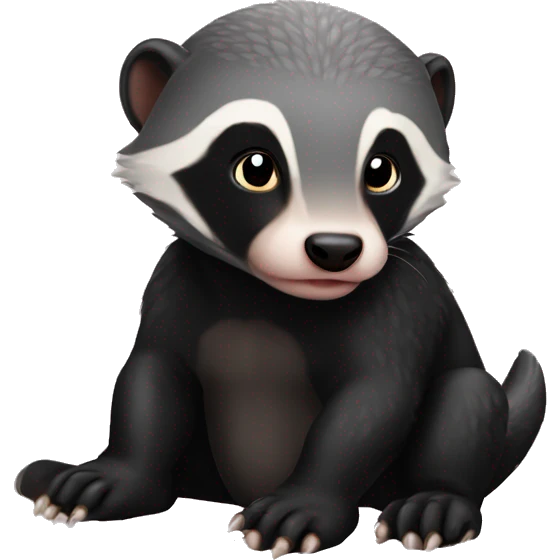 baby Honey badger emoji