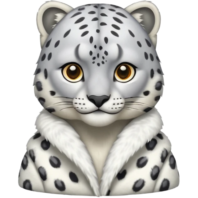 Snow leopard  emoji