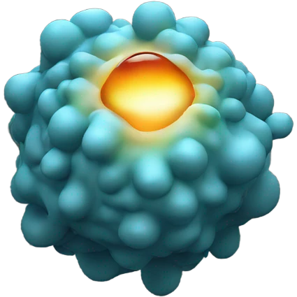 a gas particle in motio emoji