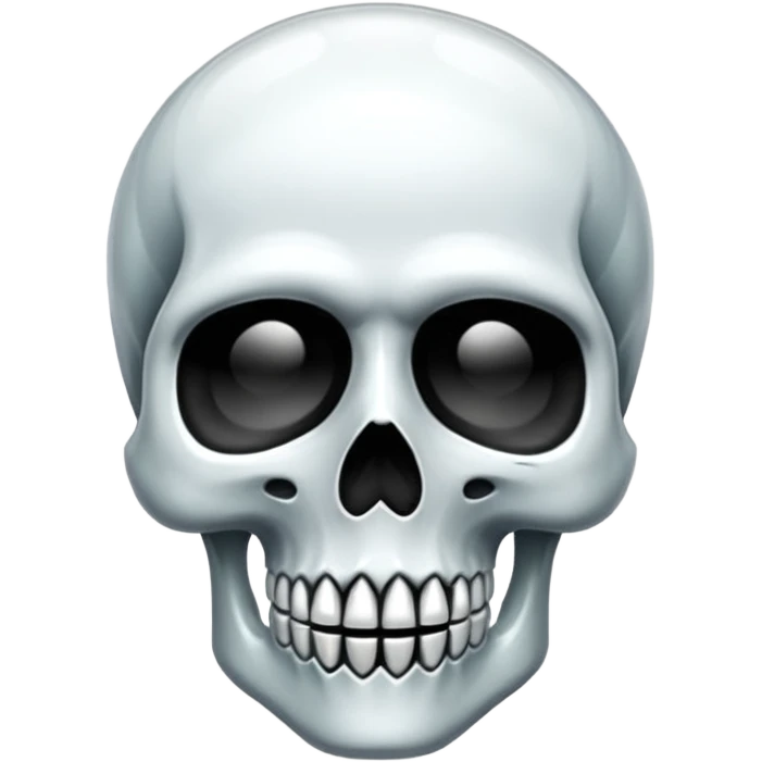 Caveira de cristal emoji