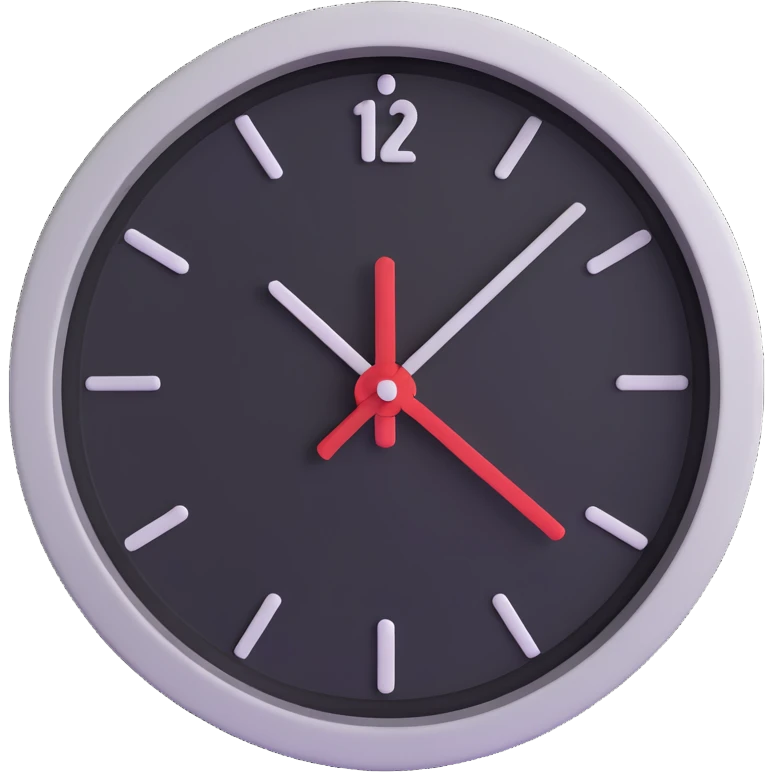 clock timepiece emoji