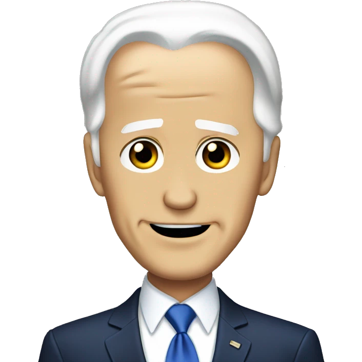 Joe Biden as anime  emoji