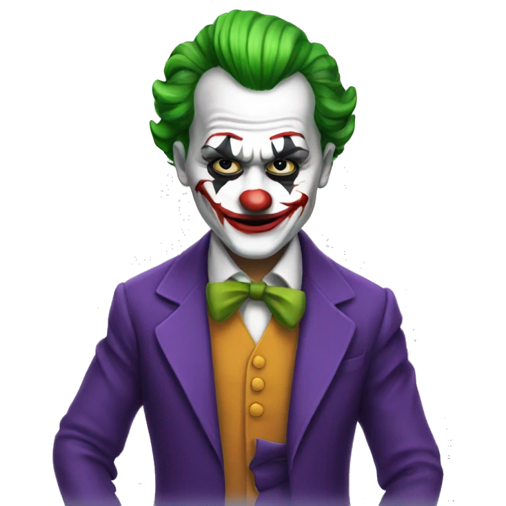 Stand like a joker emoji