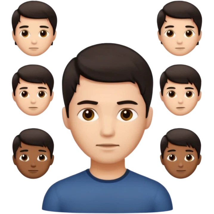 hairstyle for men emoji